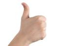 thumbs up